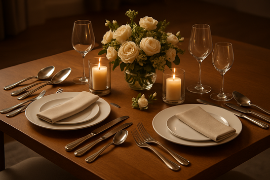 Dresser une table parfaite pour tous vos événements avec vaisselle élégante et décoration florale