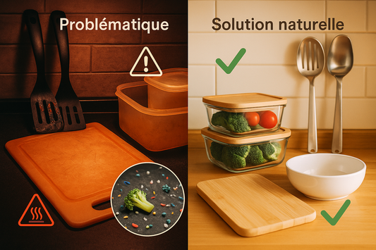 Cuisine zéro plastique : équipements durables et sains avec ustensiles en bambou et contenants écologiques