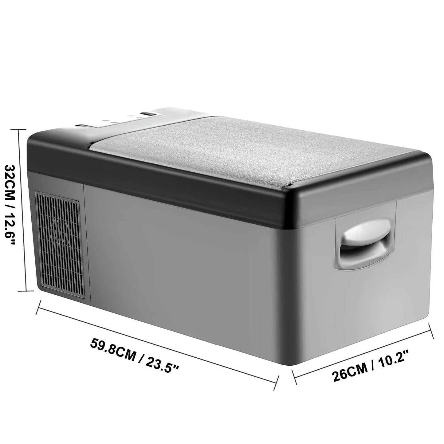 Réfrigérateur & Congélateur Portable VEVOR, Fonctionnement Silencieux, Plastique - Ustensile de chef