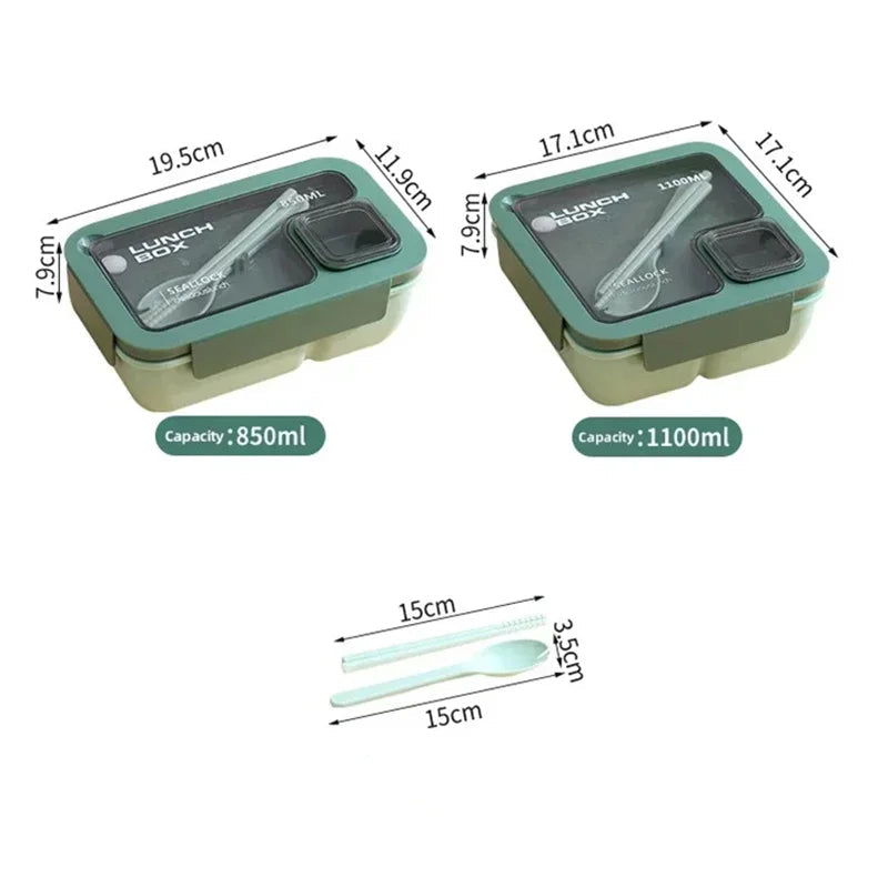 Lunch Box  avec Couverts