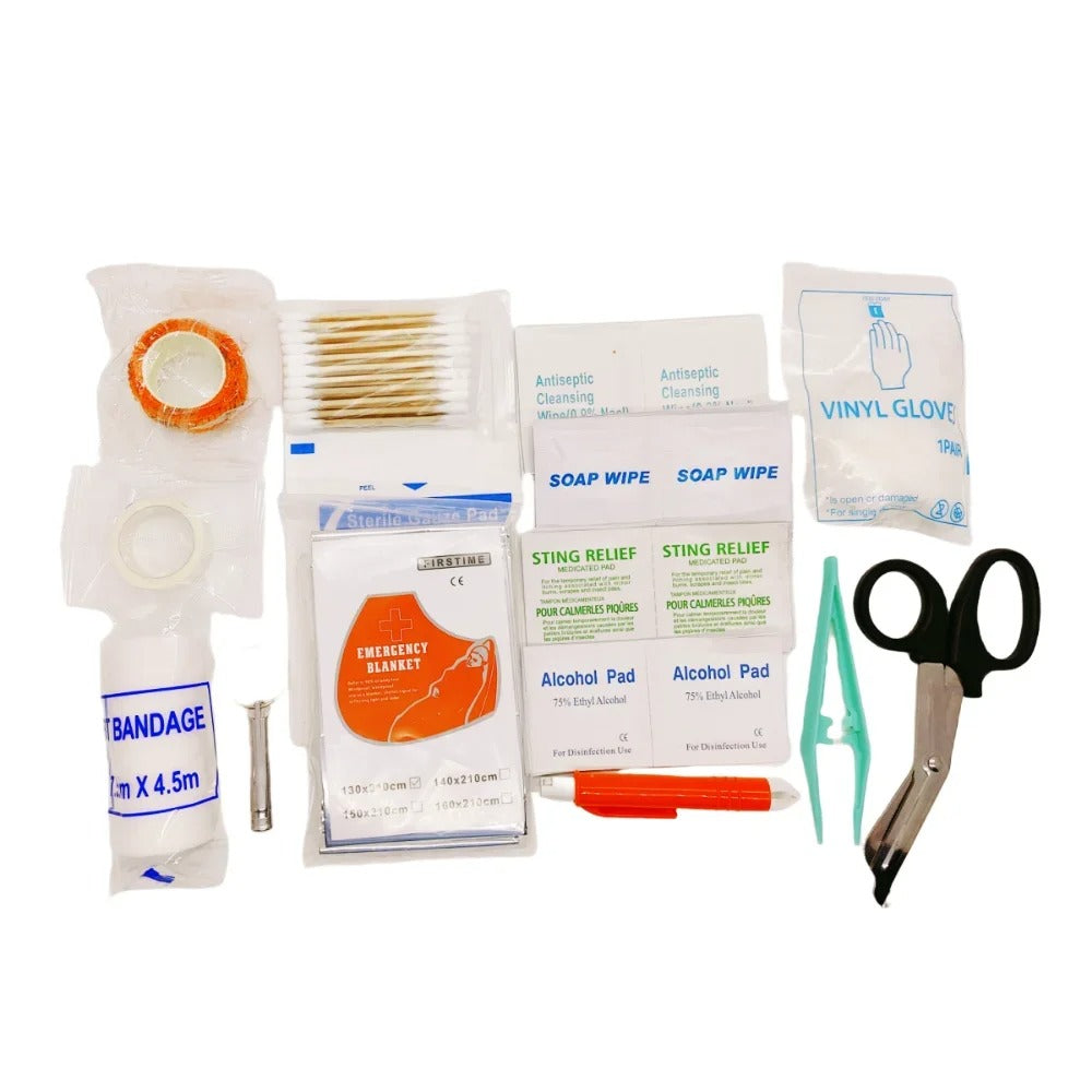 Pack Chien Aventure – Sécurité et Urgences Canines - Produits contenu dans la trousse de secoure pour chien