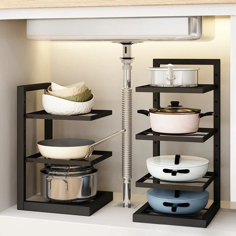 Organisateur Sous-Évier Cuisine – Rack 3/4 Étages