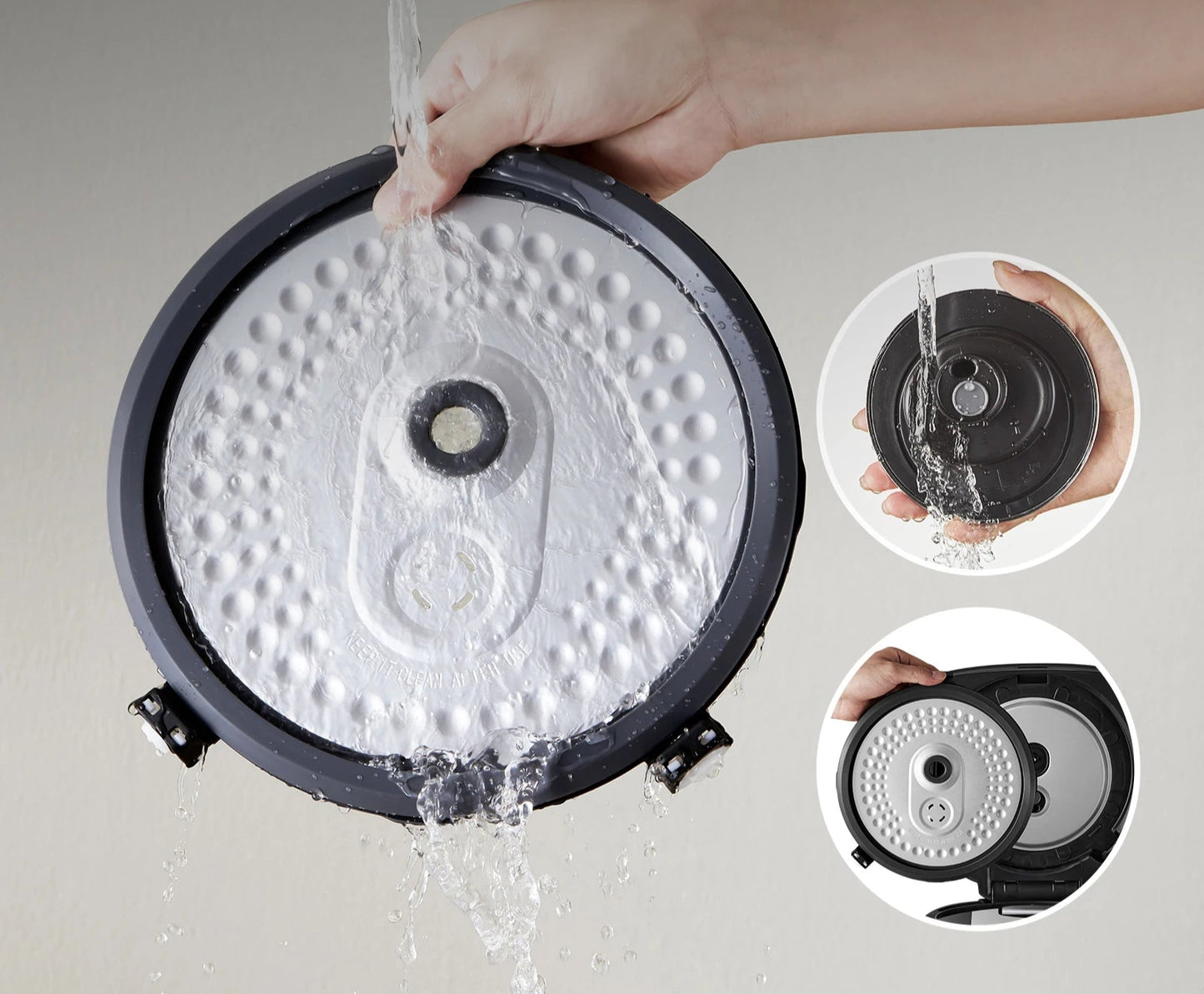 Cuiseur à Riz Midea 5L Multifonction – Cuisson Intelligente, 24h Timer & Maintien au Chaud, Idéal 5-6 Personnes - Ustensile de chef