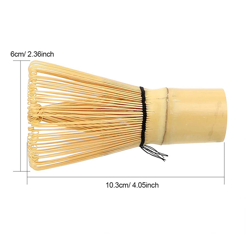Fouet à Matcha en Bambou – Ustensile Traditionnel pour Préparation de Thé, 10cm - Ustensile de chef