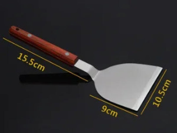 Spatule de Cuisine en Inox pour Plancha, Barbecue et Cuisson Précise – 31 Modèles Durables