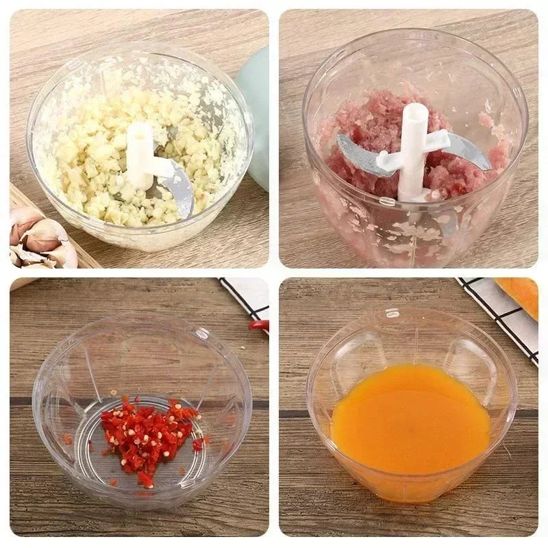Hachoir à Ail et Gingembre en Acier - Ustensile de chef