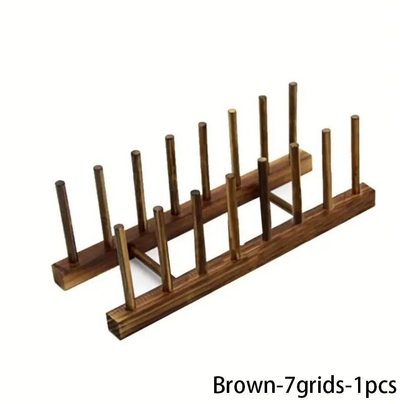 Organisateur de Vaisselle en Bois – Pratique & Éco