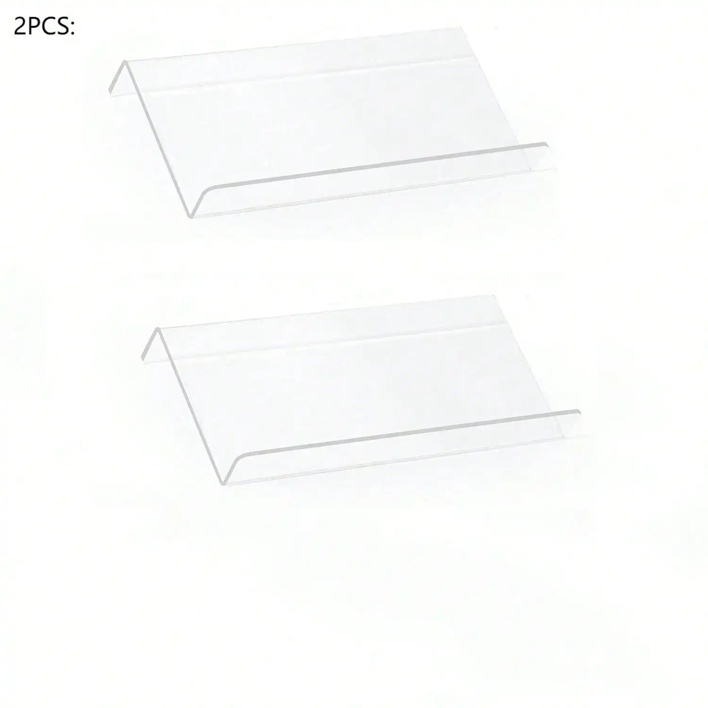Organisateur de tiroir pour épices en acrylique – Rack à épices incliné pour une lecture facile, disponible en clair et noir - Ustensile de chef