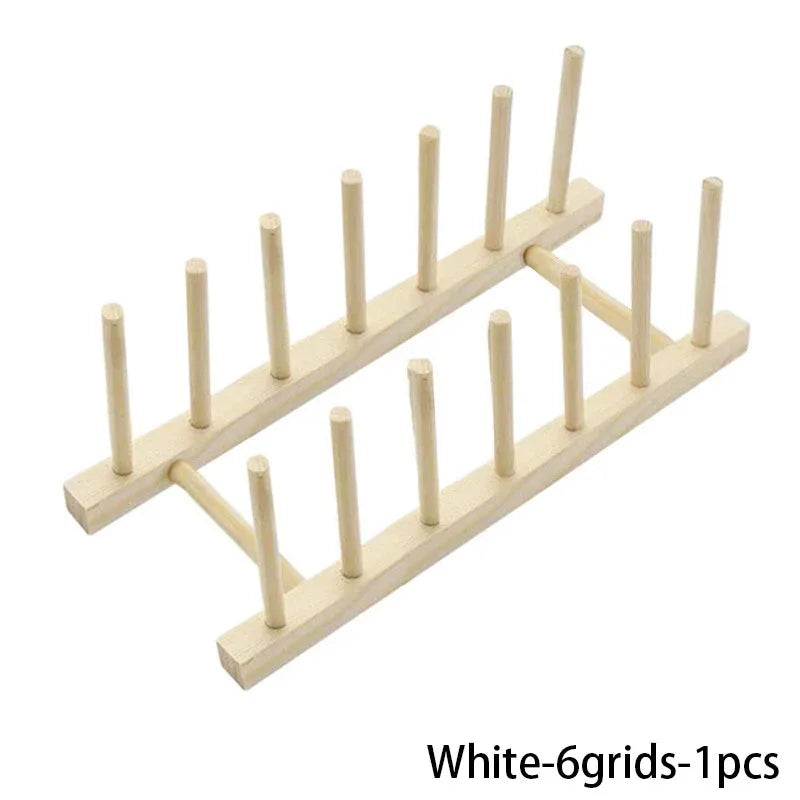 Organisateur de Vaisselle en Bois – Pratique & Éco