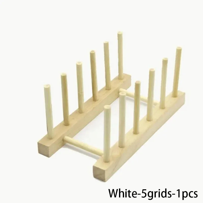 Organisateur de Vaisselle en Bois – Pratique & Éco