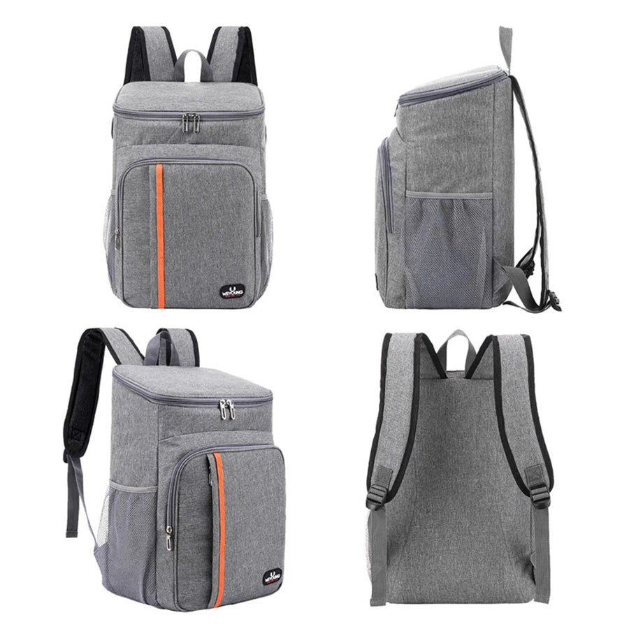 Sac à Déjeuner Isotherme 18L | Sac Repas Étanche et Durable, Portable avec Bandoulières - Ustensile de chef