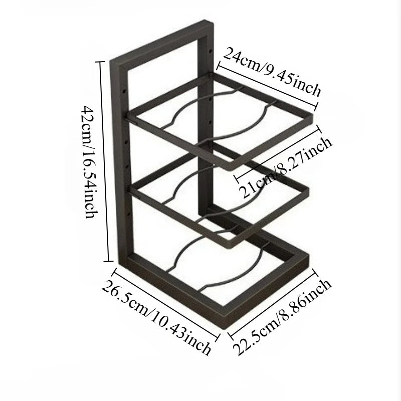 Organisateur Sous-Évier Cuisine – Rack 3/4 Étages
