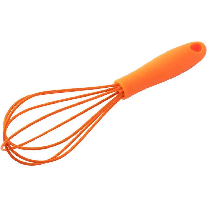 Fouet à Œufs en Silicone Manuel – Léger, Écologique et Résistant à la Chaleur - Ustensile de chef