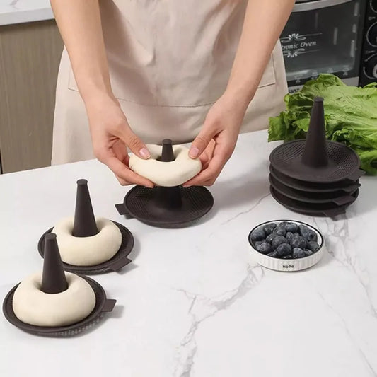 Moule à Donuts Silicone Antiadhésif – Pack 2, 4 ou 6