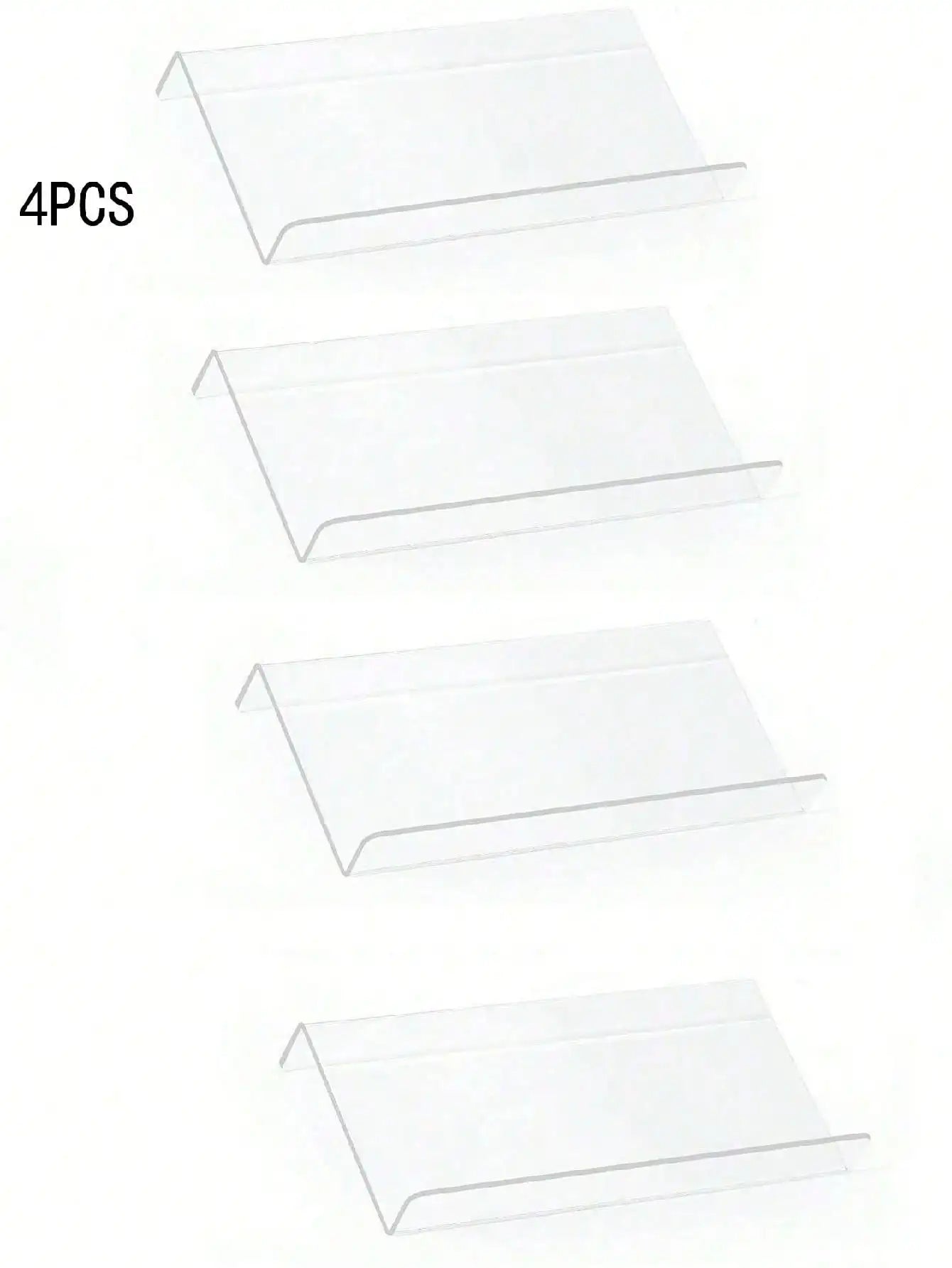 Organisateur de tiroir pour épices en acrylique – Rack à épices incliné pour une lecture facile, disponible en clair et noir - Ustensile de chef