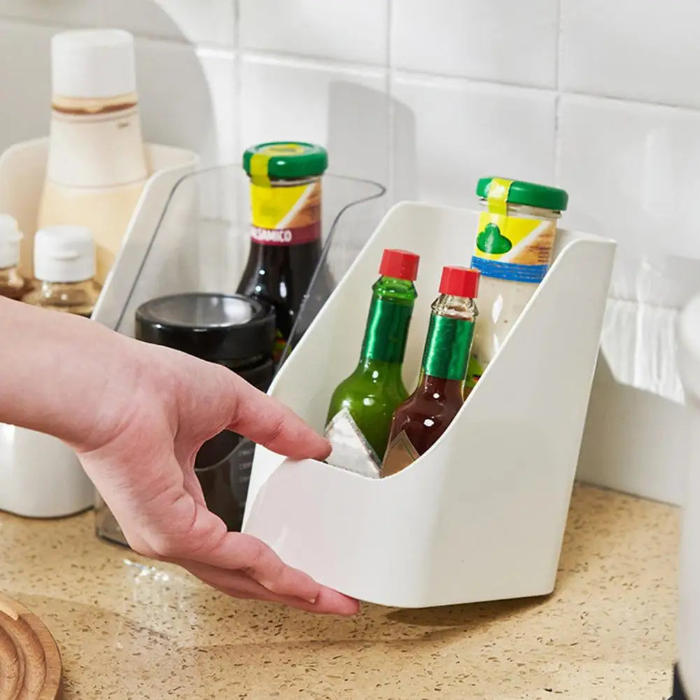 Boîte de Rangement Frigo Empilable – Compacte et Polyvalente pour organiser bouteilles et petits condiments en cuisine