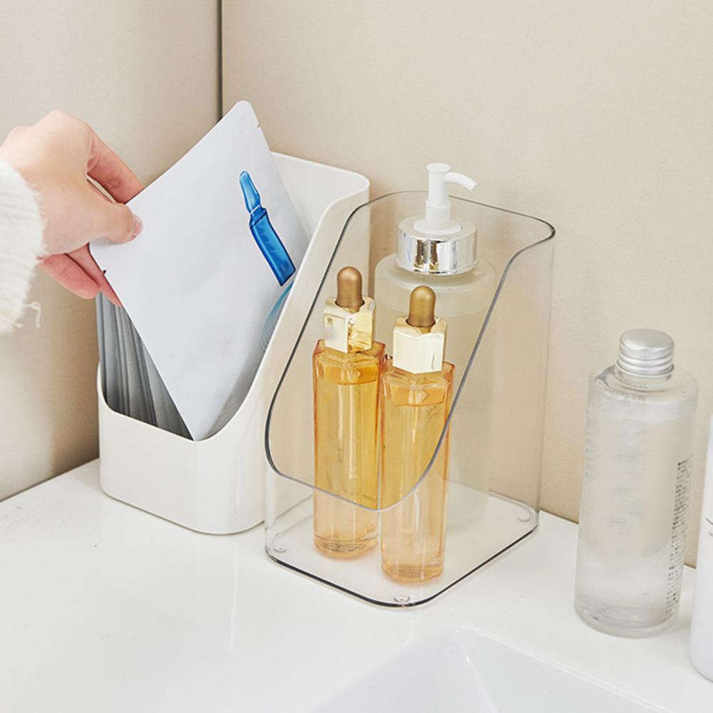 Boîte de Rangement Frigo Empilable – Compacte et Polyvalente pour organiser produits de beauté sur plan de salle de bain