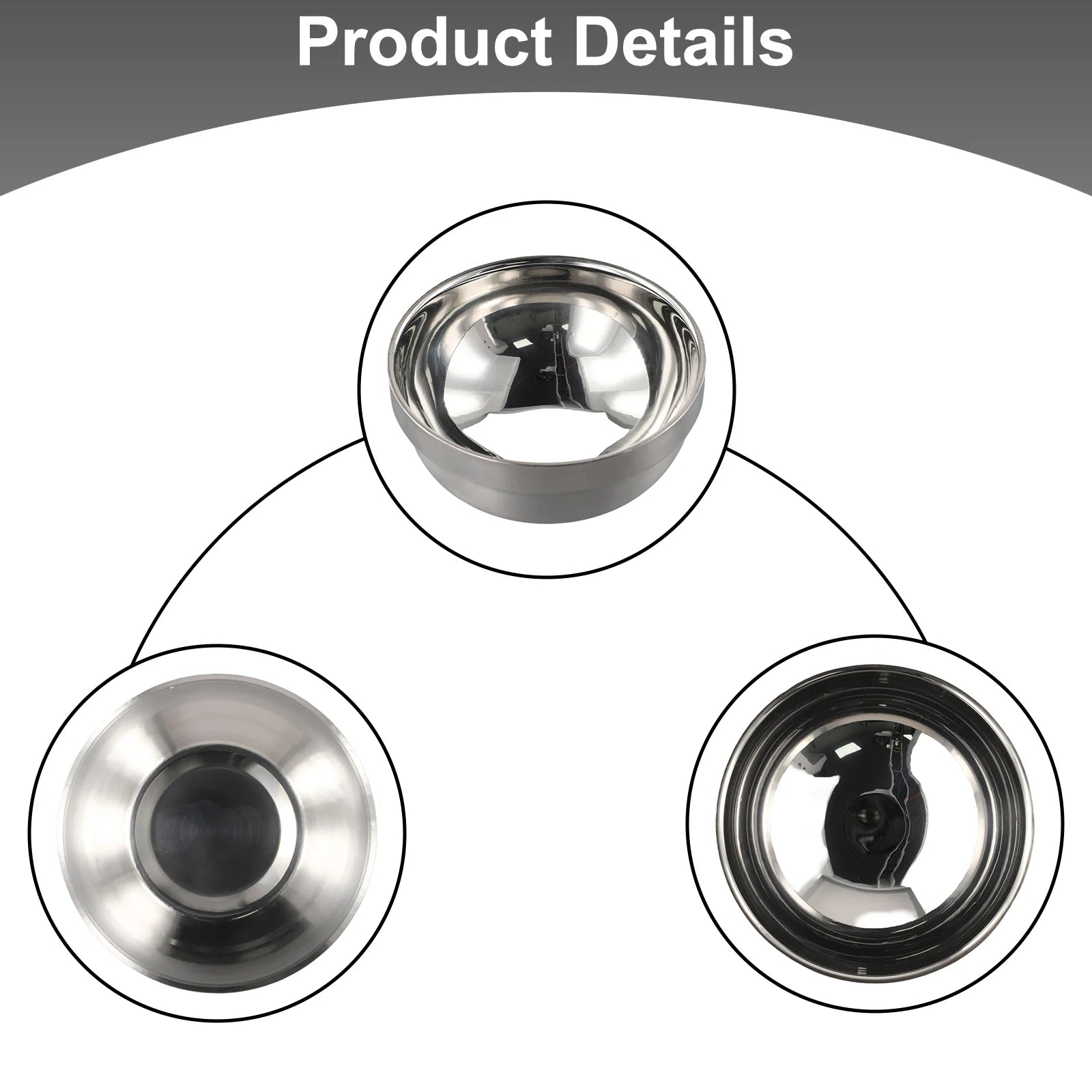 Bol Inox Cuisine – Résistant, Léger, Plusieurs Tailles en acier inoxydable pour gadgets cuisine