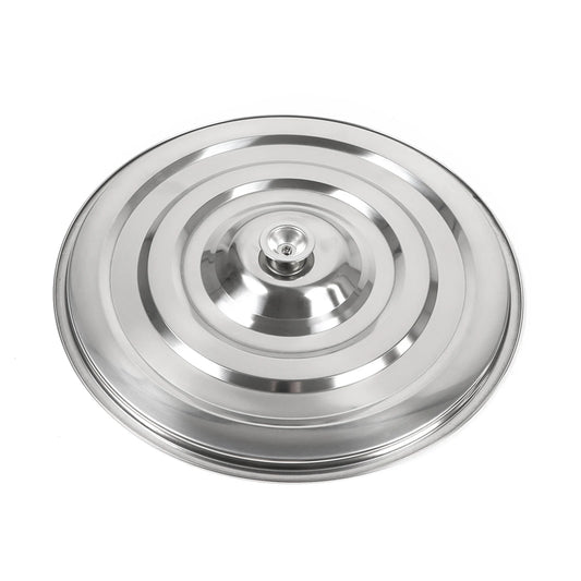 Couvercle en inox pour Marmite Inox 50L Professionnelle Bymaocar – Inox, compatible Induction & Gaz.