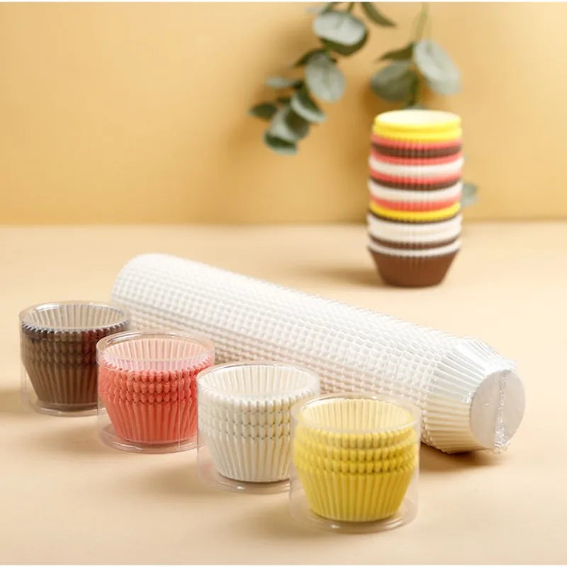 Caissettes à Muffins Écologiques multicolores en papier pour pâtisserie par Ustensile de chef