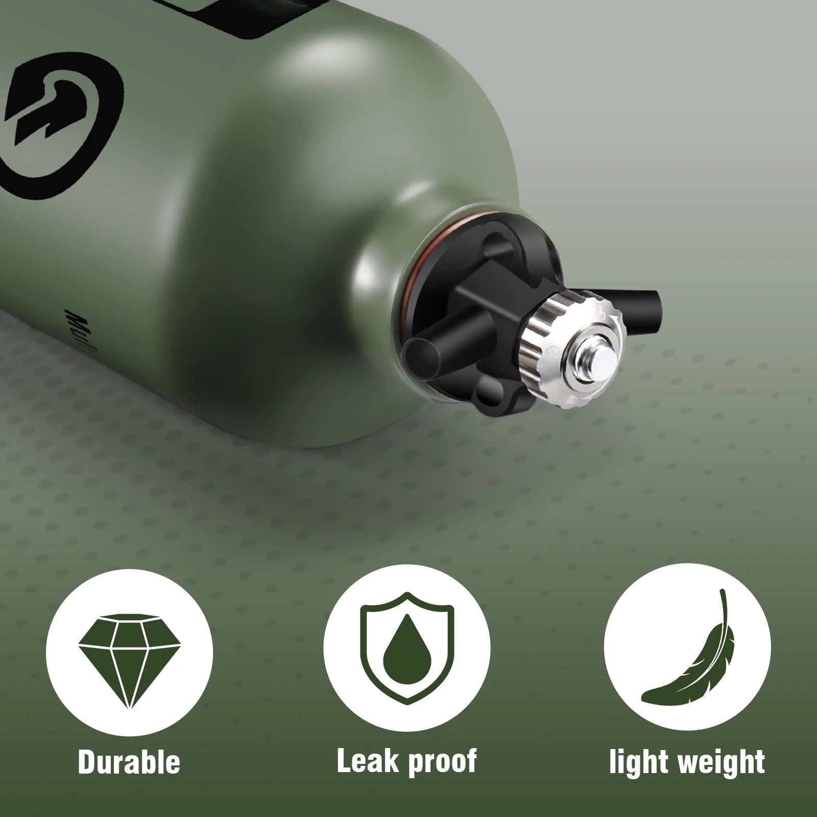 Bouteille Carburant Liquide 0,5L & 1L – Réchaud Outdoor durable, étanche et légère pour camping