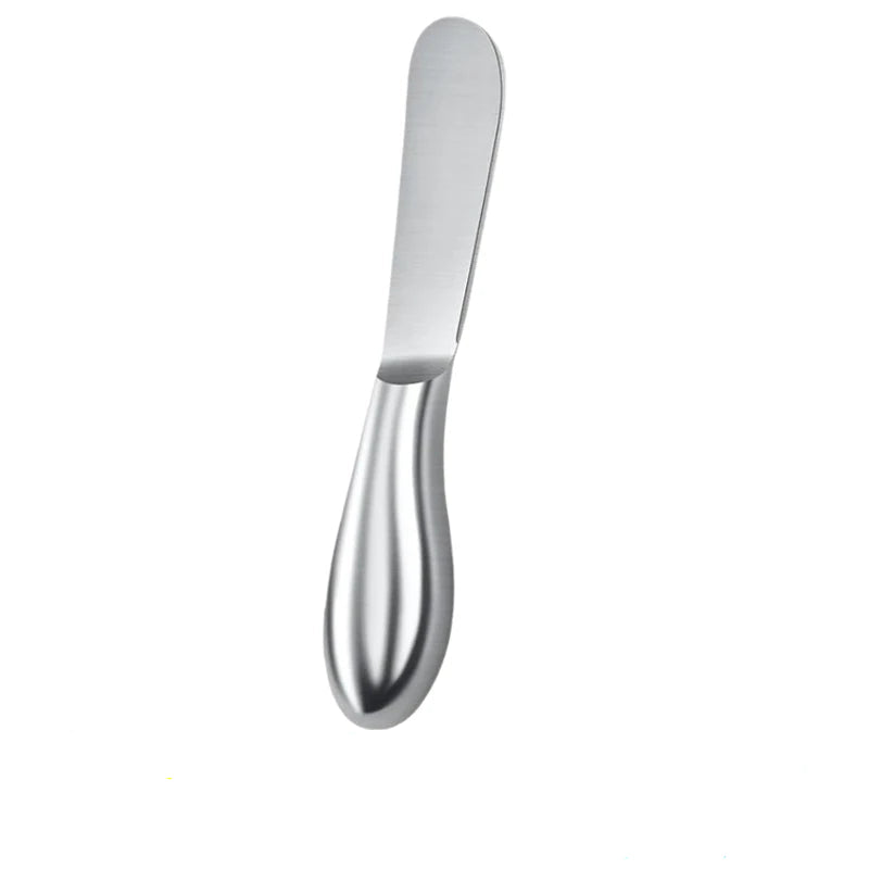 Couteau à Beurre Inox 304 – Spatule Tartineur Éco en acier inoxydable poli pour étaler vos condiments