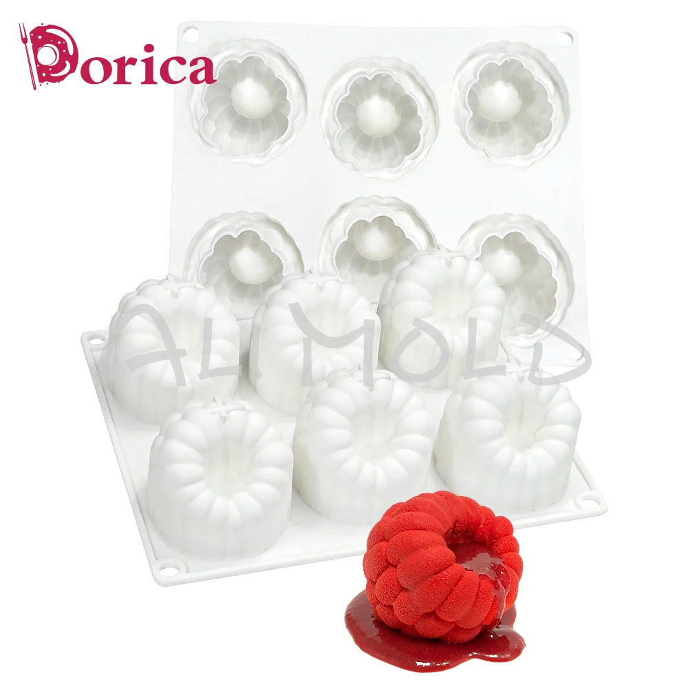 Moule Silicone Framboise 3D – Trompe-l’Œil Réaliste pour pâtisserie, avec forme détaillée de framboise rouge