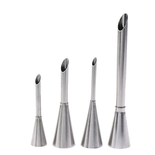 Ensemble de douilles en acier inoxydable pour pâtisserie Douille à Pâtisserie Inox – Décorations Cupcakes Faciles