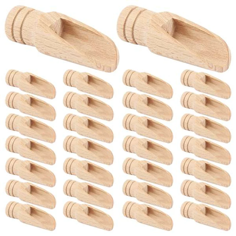 Mini Cuillères en Bois – Lot de 30 Cuillères Écologiques. Petites cuillères en bois naturel pour épices et dégustation