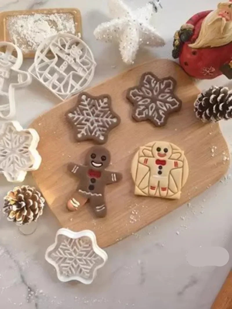 Emporte-Pièce Bonhomme en Pain d’Épices – 7 Modèles pour créer des biscuits festifs décorés