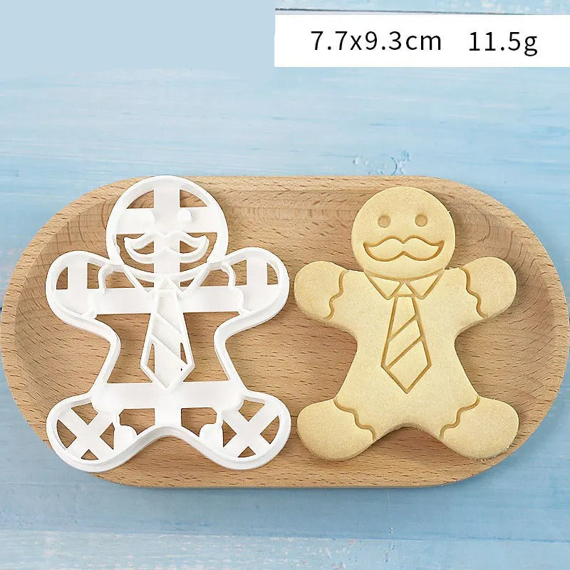 Emporte-Pièce Bonhomme en Pain d’Épices – 7 Modèles pour créer des biscuits amusants et décoratifs