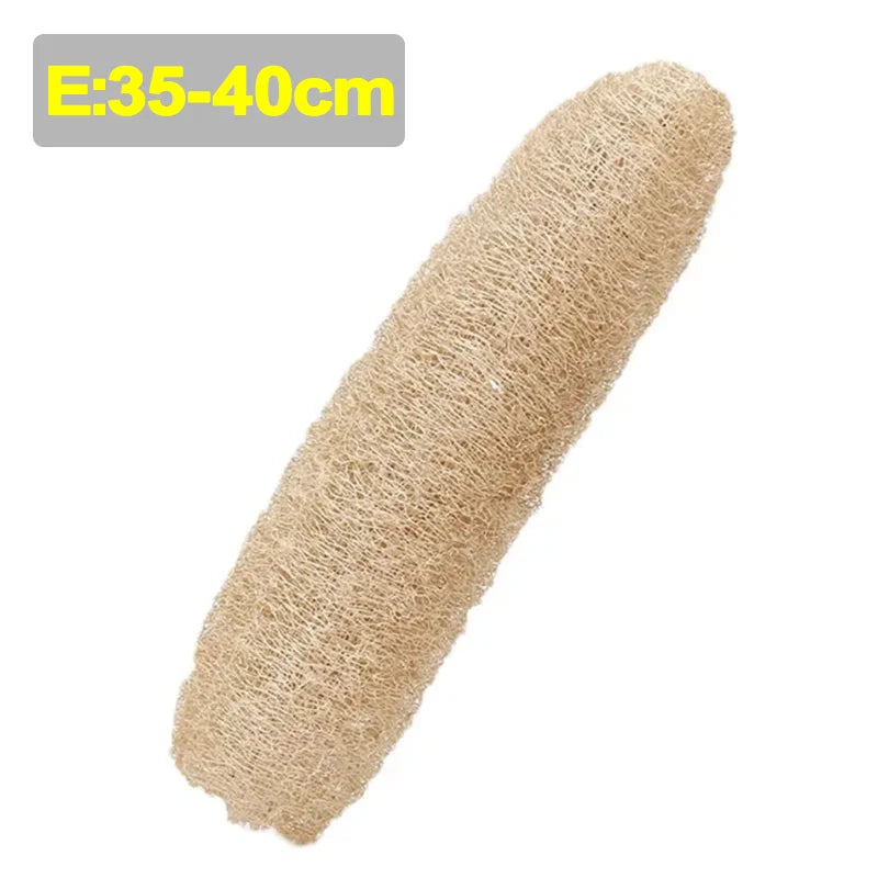 Éponge Loofah Naturelle – Écologique, Biodegradable de 35-40 cm pour un usage durable et respectueux de l'environnement