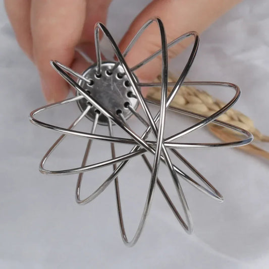 Fouet à Œufs Inox – Léger, Ergonomique et Résistant à la Rouille en acier inoxydable tenu à la main