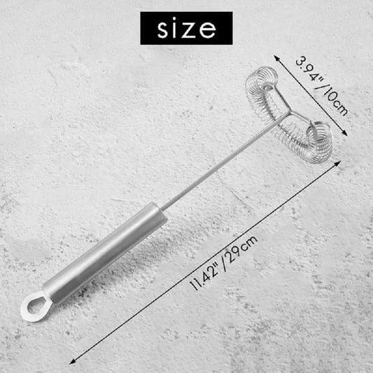 Fouet Manuel de Cuisine – Idéal pour Sauces et Œufs avec manche en acier inoxydable et dimensions 29 cm de long