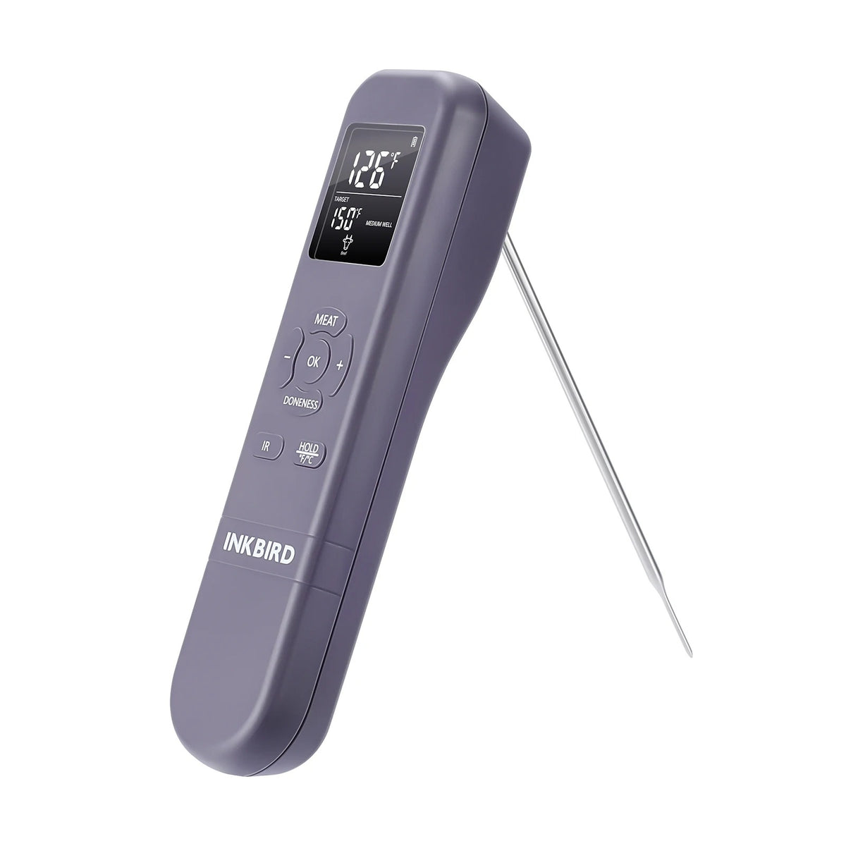 Thermomètre infrarouge 3-en-1 Inkbird avec écran pour des mesures de température précises