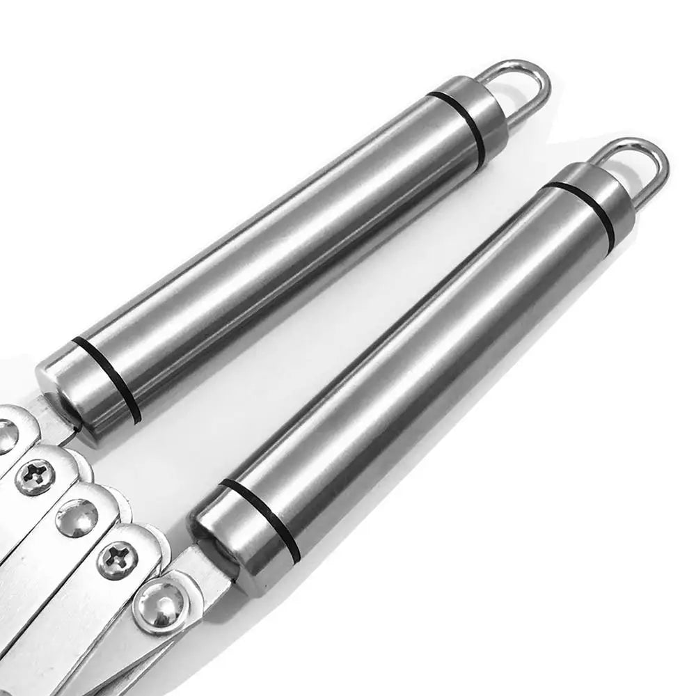 Cutter Pâtisserie Multi-Roues Inox – Découpe avec poignées métalliques robustes et design ergonomique