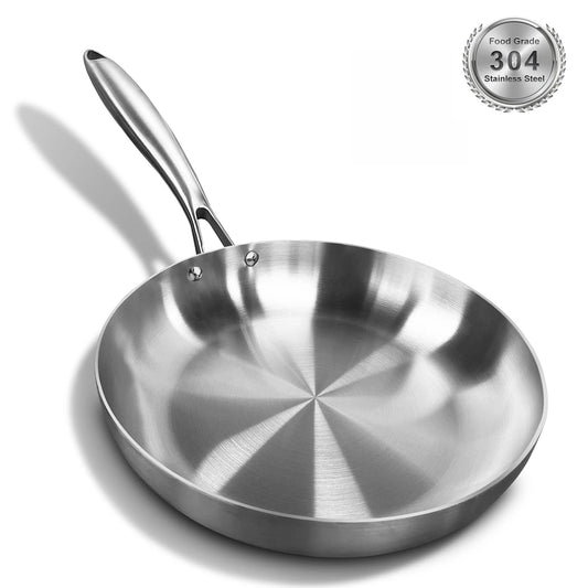 Wok Inox Antiadhésif 22-28 cm – Tous Feux et Polyvalent en acier inoxydable 304 pour une cuisson efficace.
