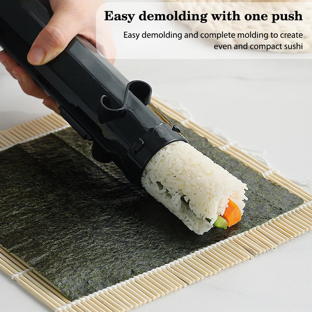 Kit Sushi – Rouleau et Moule à Sushis Maison pour un sushi uniforme et compact avec un démoulage facile