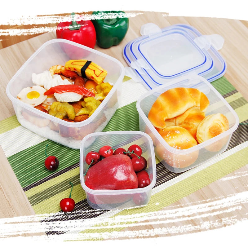 Lunch Box Étanche Réutilisable Sans BPA avec compartiments pour fruits, repas et pâtisseries