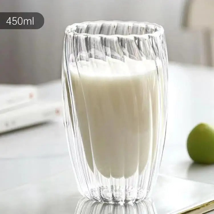 Verre Double Paroi Café – Tasse Thermique Transparente