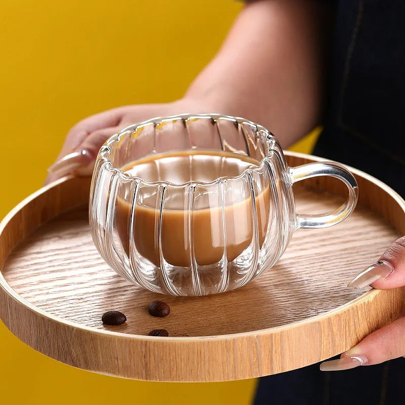 Verre Double Paroi Café – Tasse Thermique Transparente