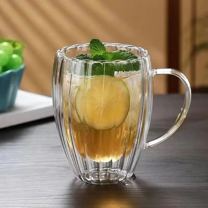 Verre Double Paroi Café – Tasse Thermique Transparente