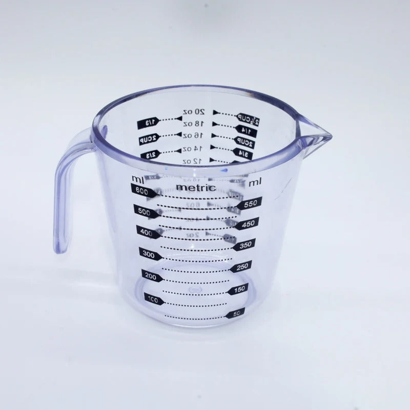 Tasse à mesurer graduée 600 ml – Mesurez, mélangez et versez avec précision