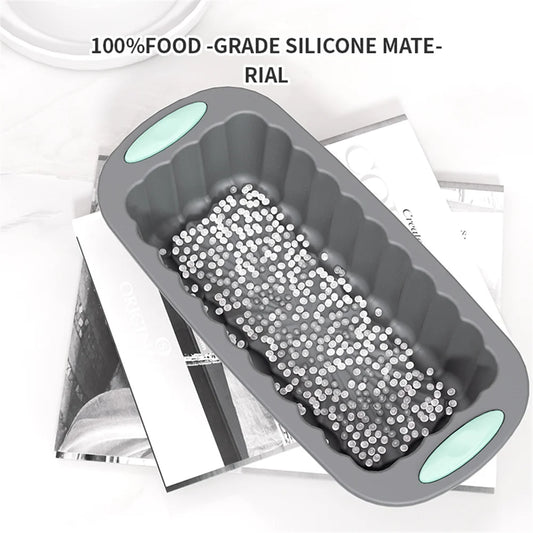 Moule à Cake en Silicone – Antiadhésif & Durable avec design moderne et facile à nettoyer