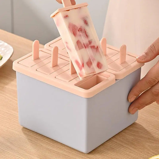 Moule à Glace Maison Facile de Ustensile de chef pour préparer des glaces maison avec fruits intégrés