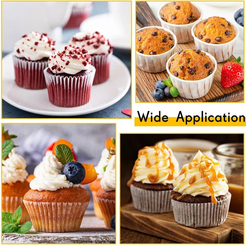 Moule à Muffins Acier Carbone pour une cuisson parfaite de muffins et cupcakes variés