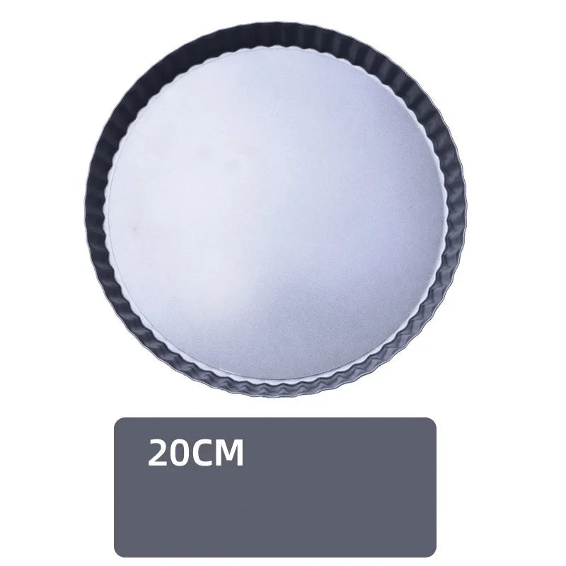 Moule à tarte antiadhésif acier carbone – Cuisson parfaite 10-32 cm diamètre 20 cm Ustensile de chef