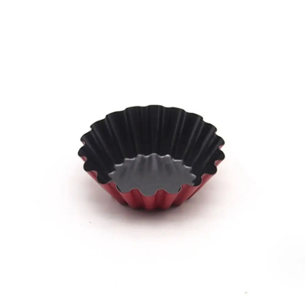 Moule à Tartelettes Antiadhésif – Résultat Pro au Four avec bord ondulé pour tartelettes parfaites