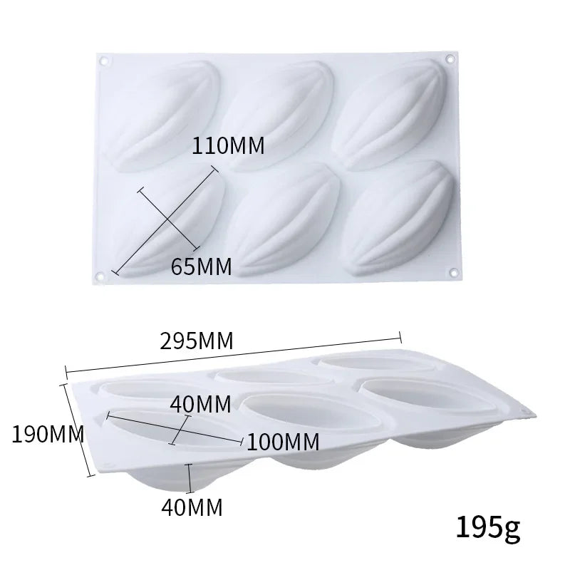 Moule Silicone Gâteaux, Mousses, Chocolats, Pâtisserie