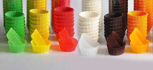 Moules à Cupcakes en Papier – 1000 Mini Moules Jetables Écologiques en plusieurs couleurs pour pâtisserie